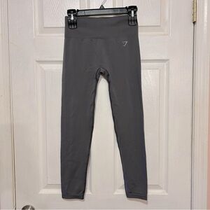 Gymshark Leggings Women's Gray Size XS Athleisure Sporty Workout